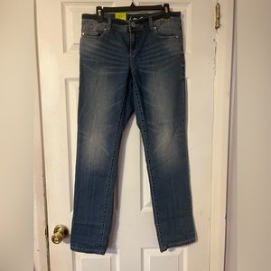Brand new with Tags INC denim jeans. Straight leg Curvy fit
